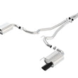 Load image into Gallery viewer, Borla Atak S Cat-Back 15-17 Ford Mustang GT 5.0L V8 MT/AT 2.5in pipe 4in tip (Black Chrome) - Main Product View