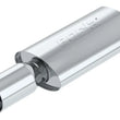 Load image into Gallery viewer, Borla Boomer Muffler Thumper Oval 2-1/4in In 4in Side Rount Out - Side View