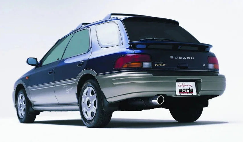 Borla 00 Subaru Impreza 2.2L/2.5L / 00-01 Outback 2.2L/2.5L Catback Exhaust - Detail View