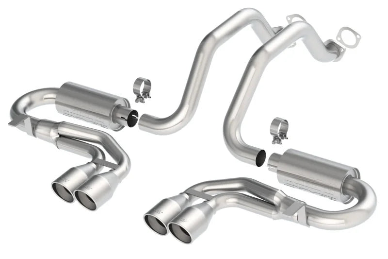 Borla Corvette Z06 Aggressive Catback Exhaust - Main Product View
