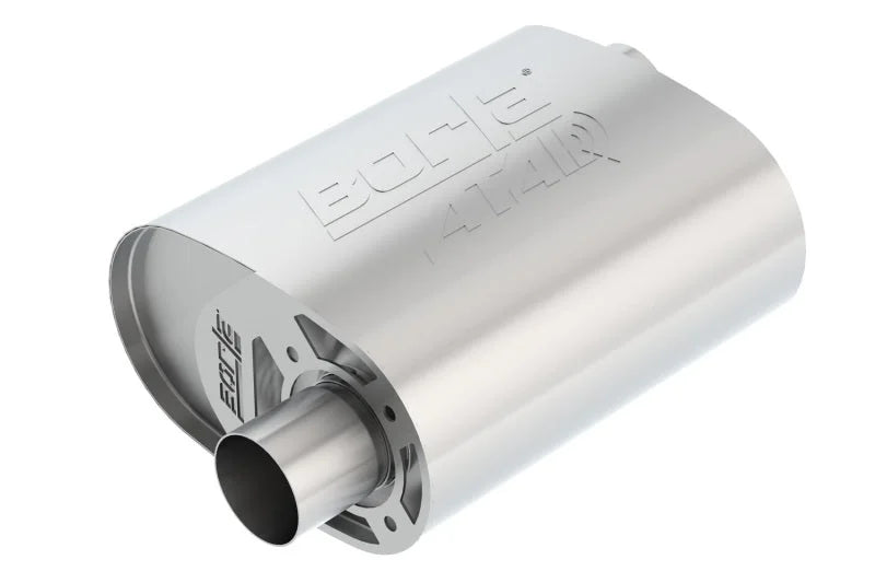Borla Crate Muffler Ford 5.0L Coyote ATAK Inside Diameter 2.5in Offset/outlet - Main Product View