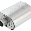 Load image into Gallery viewer, Borla CrateMuffler Ford 5.0L Coyote ATAK 2.5in Offset/Center 12in x 6in x 10.34in Muffler - Side View