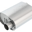 Load image into Gallery viewer, Borla CrateMuffler Ford Coyote 2.5 inch Offset/Offset 12in x 6in x 10.34in S-Type Oval Muffler - Side View