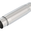 Load image into Gallery viewer, Borla CrateMuffler Resonator Option 3in Center/Center 3.5in Round x 10in - Null Sound Center/Center - Side View