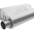 Load image into Gallery viewer, Borla CrateMuffler SBC 283/327/350 2.25 inch Offset In/Out 14in x 4.35in x 9in Oval S-Type Muffler - Main Product View