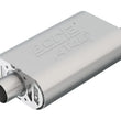 Load image into Gallery viewer, Borla CrateMuffler SBC Hot 350/383 2.5 inch Offset/Center 14in x 4.35in x 9in Oval Atak Muffler - Side View