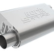 Load image into Gallery viewer, Borla CrateMuffler SBC Hot 350/383 3 inch Offset/Center 14in x 4.35in x 9in Oval Muffler - Main Product View