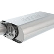 Load image into Gallery viewer, Borla CrateMuffler SBC Hot 350/383 3inch Offset/Offset 14in x 4.35in x 9in Oval Muffler - Side View