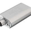 Load image into Gallery viewer, Borla CrateMuffler STOCK SBC 283/327/350 ATAK 2.5in Offset/Center 14in x 4.35in x 9in Oval Muffler - Side View