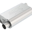 Load image into Gallery viewer, Borla CrateMuffler Stock SBC 283/327/350 ATAK 2.25in Offset/Offset 14inx4.35inx9in Oval Muffler - Side View