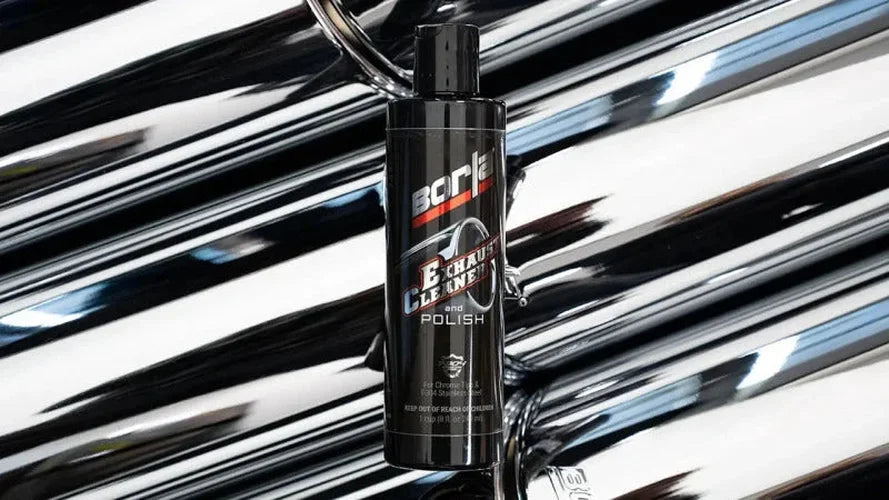 Borla Exhaust Cleaner & Polish - 8oz Bottle - Side View