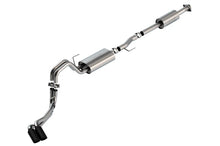 Load image into Gallery viewer, Borla F-150 2021 2.7L/3.5L 4dr CC SB EC STB Lar/KingR/Plnm/LTD 3/2.25 DSE CB Touring BLK CHR Tips - Main Product View
