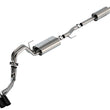 Load image into Gallery viewer, Borla F-150 2021 3.3L CC SB EC STB XL/XLT/Lariat/KR/Plnm/LTD 3/2.25 DSE Cat-Back ATAK Black CHR Tips - Main Product View