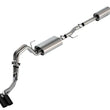 Load image into Gallery viewer, Borla F-150 2021 3.3L CC SB EC STB XL/XLT/Lariat/KR/Plnm/LTD 3/2.25 DSE Cat-Back ATAK Black CHR Tips - Detail View