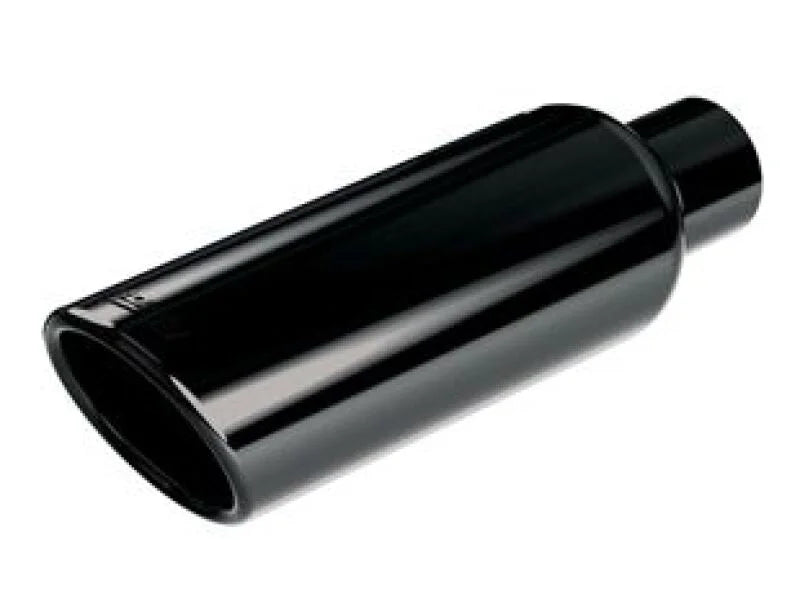 Borla F-150 2021 5.0L 4dr CC SB EC STB Lariat/KR/Pltm/LTD 3/2.25 SRE Cat-Back Touring Black CHR Tips - Back View