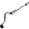 Load image into Gallery viewer, Borla F-150 2021 5.0L 4dr CC SB EC STB Lariat/KR/Pltnm/LTD 3/2.25 DSE Cat-Back Touring BLK CHR Tips - Detail View