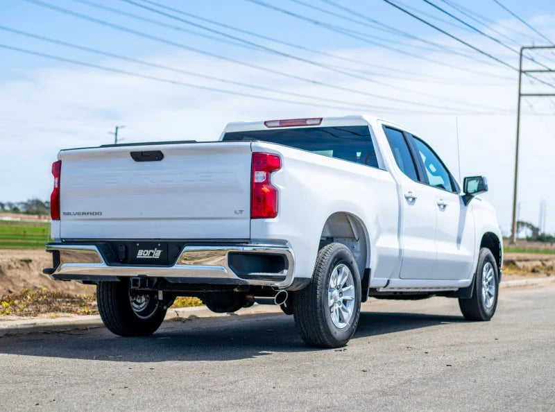 Borla S-Type Cat-Back 19-20 Chevrolet Silverado Side Exit Exhaust - Detail View