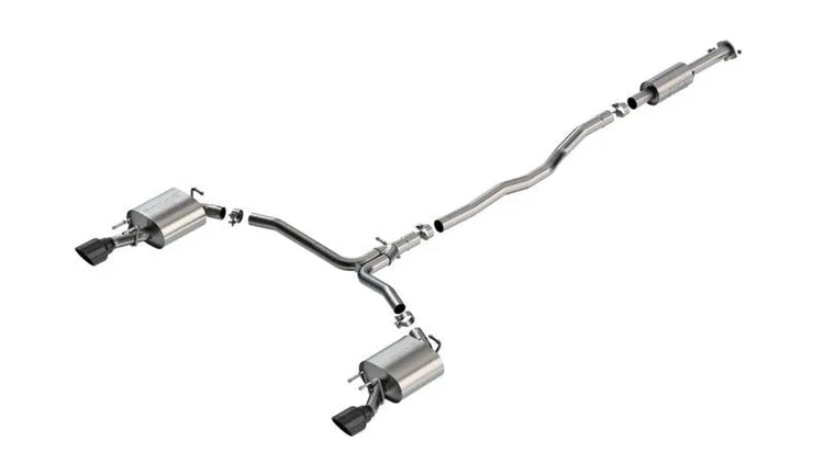 Borla 20-24 Toyota Camry TRD 3.5L V6 FWD S-Type Cat-back - Black Chrome
