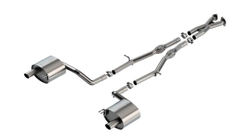 Borla S-type Cat-Back Exhaust fits 2019-2021 Genesis G70 3.3L V6 Twin Turbo - Main Product View