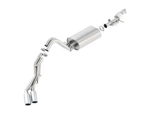 Load image into Gallery viewer, Borla Touring Cat Back 15-16 GMC Denali 6.2L V8 2.75in, 2.25in Dual Same Side Exit 4in Tips Exhaust - Side View