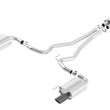 Load image into Gallery viewer, Borla Touring Cat-Back 15 Ford Mustang GT 5.0L V8 MT/AT 2.5in pipe Black 4in tip - Side View