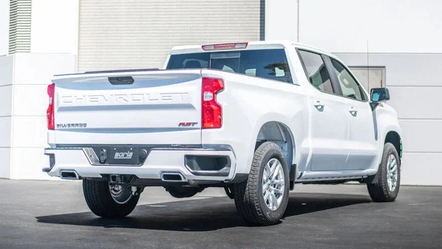 Borla 2024 Chevy Silverado 1500 6.2L V8 Touring Catback Exhaust (Use Fact Fascia Tips) - Side View