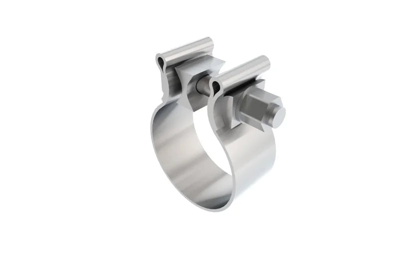 Borla Universal 2.25in (57mm) Stainless Steel Half Moon Clamp - Main Product View
