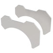Load image into Gallery viewer, Borla Universal 2.25in T-304 Stainless Steel Pipe/Tube Bracket Kit - Main Product View