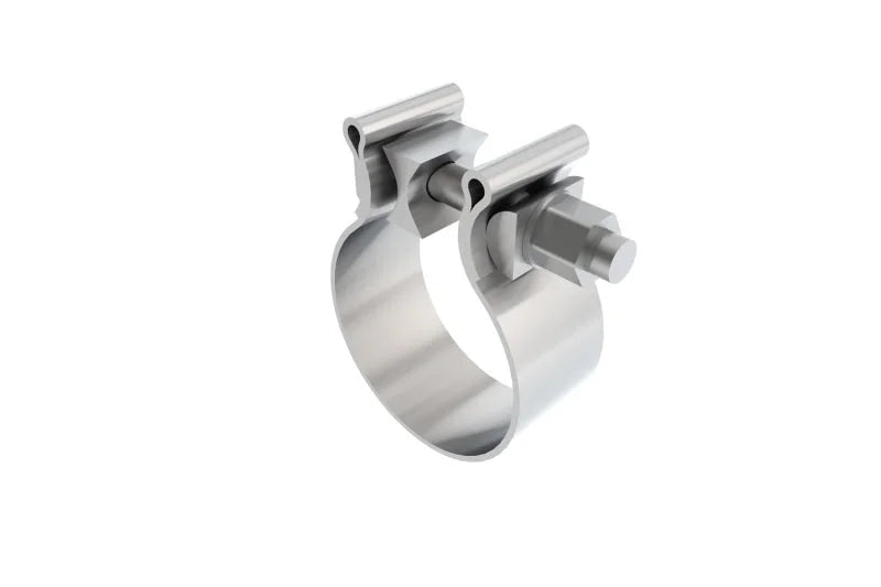Borla Universal 2.50in Stainless Steel AccuSeal Clamps - Side View