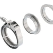 Load image into Gallery viewer, Borla Universal 2.5in Stainless Steel 3pc V-Band Clamp w/ Male and Female Flanges