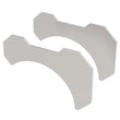 Load image into Gallery viewer, Borla Universal 2.5in T-304 Stainless Tube Bracket Kit - Main Product View