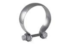 Load image into Gallery viewer, Borla Universal 2.75in (70mm) Stainless Steel Half Moon Clamp - Main Product View