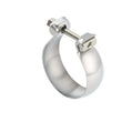 Load image into Gallery viewer, Borla Universal 2.75in (70mm) Stainless Steel Half Moon Clamp - Side View