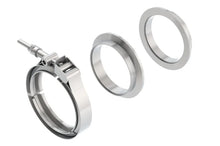 Load image into Gallery viewer, Borla Universal 3in Stainless Steel 3pc V-Band Clamp w/ Male and Female Flanges - Main Product View