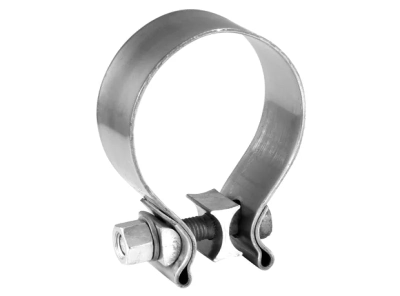 Borla Universal 3in Stainless Steel AccuSeal Clamps - Side View