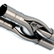 Load image into Gallery viewer, Borla Universal Hydroformed Switchfire X-Pipe 3in ID 3in OD Outlets W/ Notches - Main Product View
