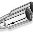 Load image into Gallery viewer, Borla Universal Polished Tip Dual Round Intercooled (inlet 2 1/2in. Outlet 3in) *NO Returns* - Main Product View