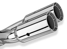 Load image into Gallery viewer, Borla Universal Polished Tip Dual Round Intercooled (inlet 2 1/2in. Outlet 3in) *NO Returns* - Main Product View
