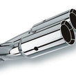 Load image into Gallery viewer, Borla Universal Polished Tip Dual Round Intercooled (inlet 2 1/2in. Outlet 3in) *NO Returns* - Side View
