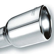 Load image into Gallery viewer, Borla Universal Polished Tip Single Oval Rolled Angle-Cut w/Clamp (inlet 2 1/2in. Outlet 4 1/4 x 3 1