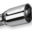 Load image into Gallery viewer, Borla Universal Polished Tip Single Oval Rolled Angle-Cut w/Clamp (inlet 2 1/4in. Outlet 3 5/8 x 2 1