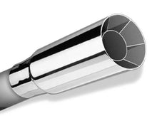 Load image into Gallery viewer, Borla Universal Polished Tip Single Round Intercooled (inlet 2in. Outlet 2 1/2in) - Side View