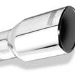 Load image into Gallery viewer, Borla Universal Polished Tip Single Round Rolled Angle-Cut w/Clamp