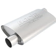 Load image into Gallery viewer, Borla Universal Pro-XS Muffler - Offset/Offset Oval 2.5in - Side View