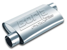 Load image into Gallery viewer, Borla Universal Pro-XS Muffler Oval 2.5in Inlet/Outlet Offset/Offset Notched Muffler - Main Product View