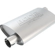 Load image into Gallery viewer, Borla Universal Pro-XS Muffler Oval 2.5in Inlet/Outlet Offset/Offset Notched Muffler - Side View