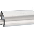 Load image into Gallery viewer, Borla Universal Pro-XS Muffler Oval 3in Inlet/ 2.5in Dual Outlet Transverse Flow Notched Muffler - Side View