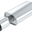 Load image into Gallery viewer, Borla Wailtail Oval 2-1/4in x 5in Side Round Out Boomer Muffler - Side View