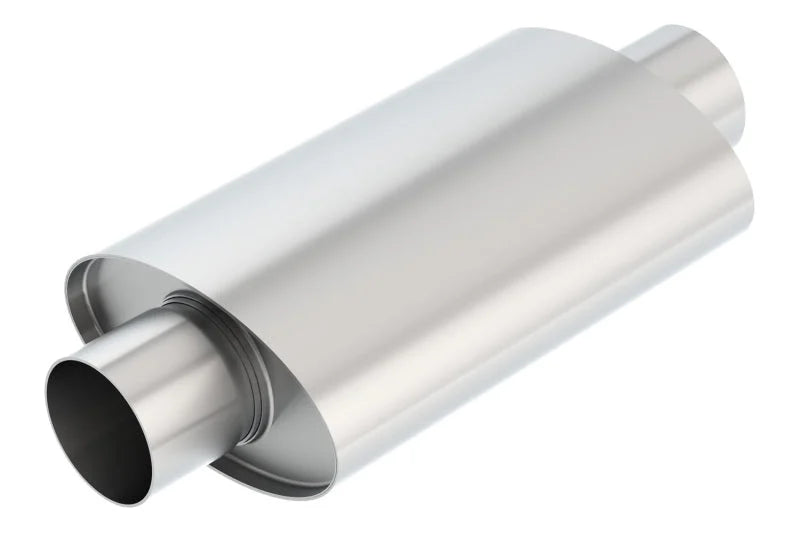 Borla XR-1 Multi-Core 3in Ctr-Ctr Oval 12in x 4.25in x 7.88in Rotary Engine Equipped Racing Muffler - Main Product View