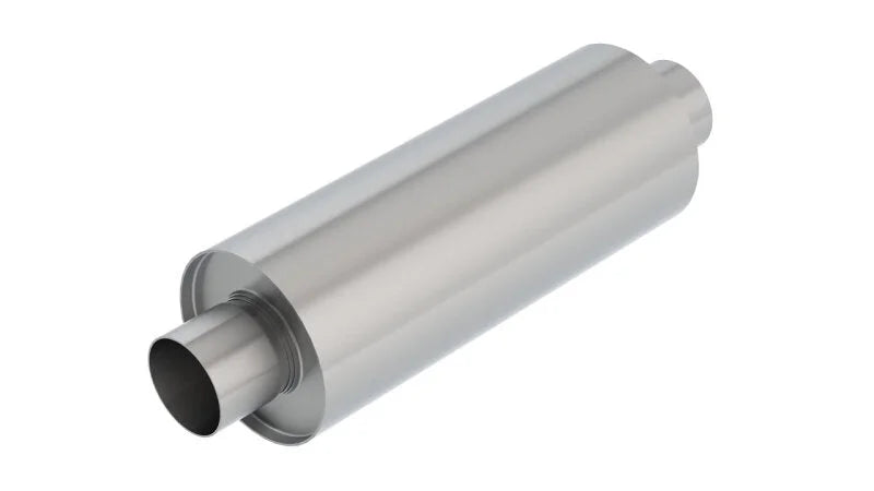 Borla XR-1 Multi-Core 3in Ctr-Ctr Round 16in x 6.25in Rotary Engine Equipped Racing Muffler - Main Product View